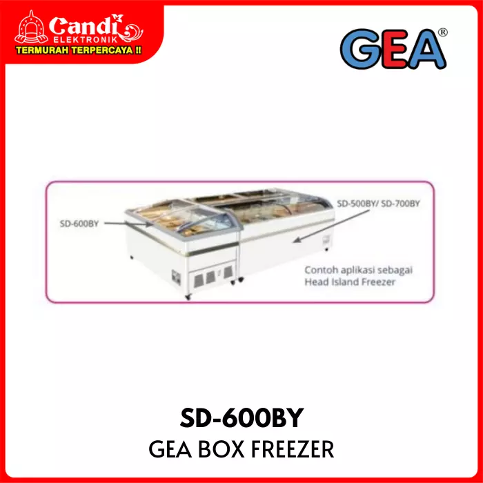 BOX FREEZER SLIDING DOOR GEA